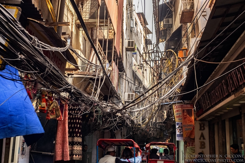 Chandni Chowk in Old Delhi