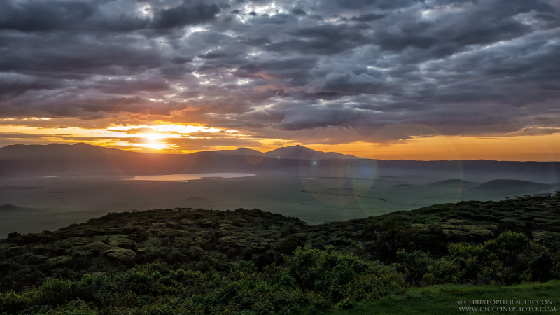 Ngorongoro Sunset